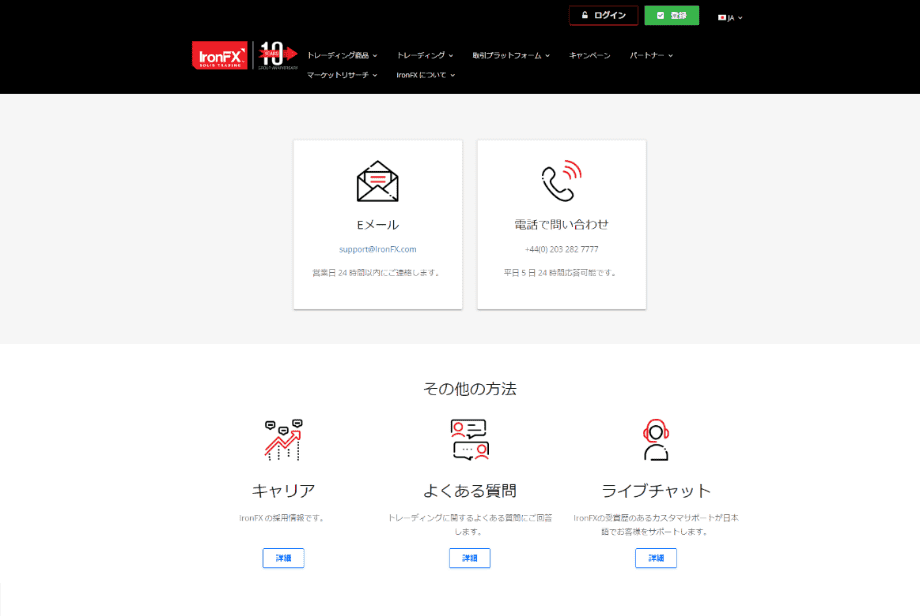 IronFX Costumer Support IronFX Costumer Support